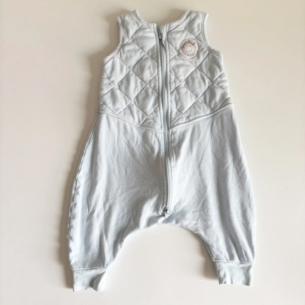 Dreamland Baby Toddler Sky Blue Quilted Weight Sleep Sack Walker Size 12-24M